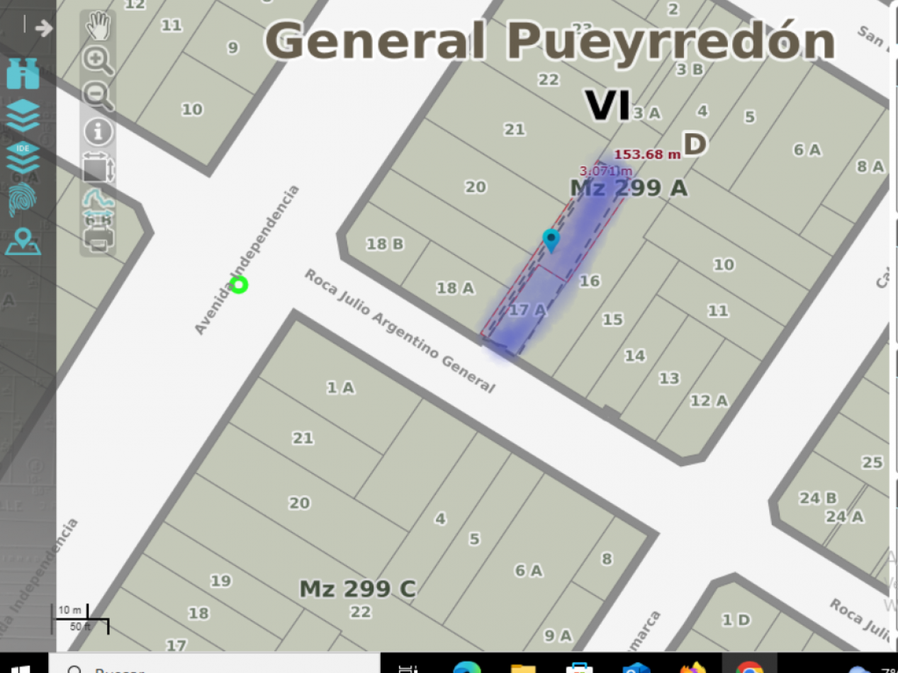 Venta Lote  374 m2