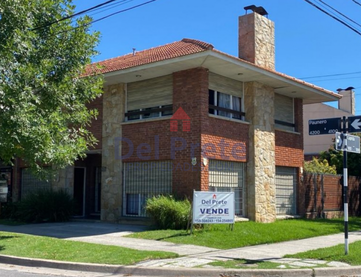 Venta Chalet y Local sobre calle Paunero y Laprida