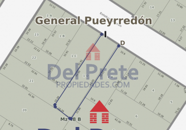  LOTE 430 m2  Venta  Desarollo inmobiliario Plaza Mitre Mar del Plata 
